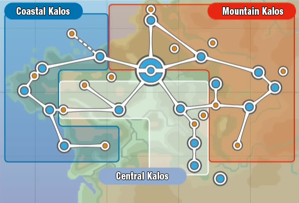 kalos map