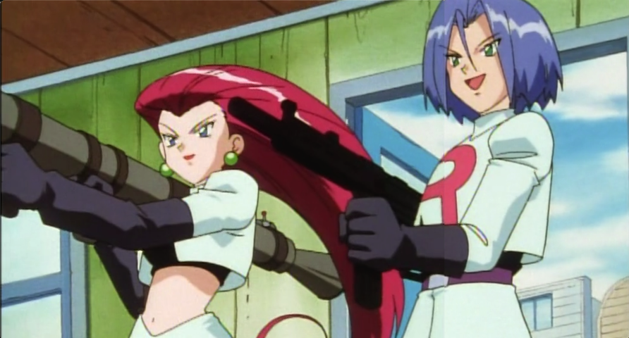 team rocket guns